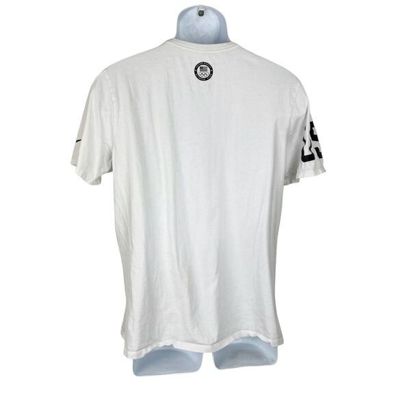 Nike Shirt Men Large White Athletic Cut American Eagle Patriotic Graphic Tee - Picture 2 of 14